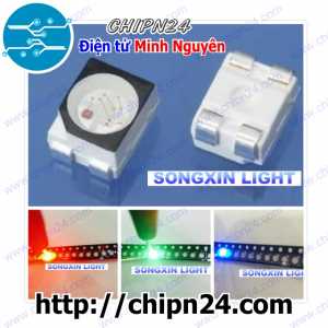 [25 con] (G5) Led dán SMD 3528 7 Màu RGB Mini (Led dán SMD 1210 7 Màu RGB Mini) (3.5x2.8mm)