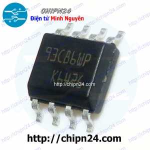 (SOP) IC Dán 93C86 SOP-8 (SMD) (AT93C86 IC Nhớ EEPROM)