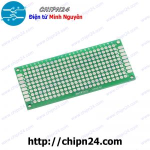 Testboard 2 mặt Thủy tinh 3x7cm (Board đồng đục lỗ PCB, Testboard cắm hàn)