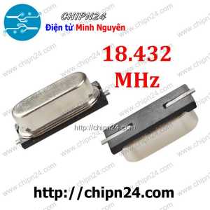 Thạch anh Dán 18.432M 49SMD (18.432MHz 18.432)