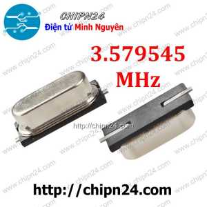 Thạch anh Dán 3.579545M 49SMD (3.579545MHz 3.579545)