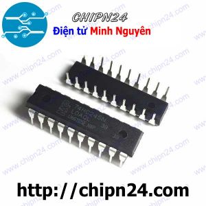 [DIP] IC 74245 74HC245 DIP-20 (SN74HC245N) (IC đệm dữ liệu 2 chiều, thu phát 8 BIT với đầu ra 3 trạng thái)