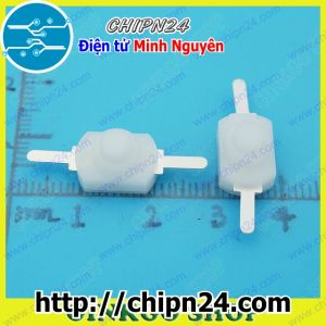 Công tắc đèn pin 2P 1208YD Trắng