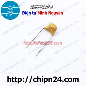 [25 con] Tụ Tantalum Cắm 101 50V DIP (100pF)