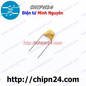 [25 con] (K260) Tụ Tantalum Cắm 334 50V DIP (330nF 0.33uF)