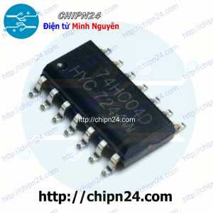 IC Dán 74HC04 SOP-14 (SMD) (74HC04D 7404) (IC Cổng NOT (6 Cổng NOT))
