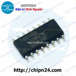 [SOP] IC Dán 74165 74HC165 SOP-16 (SMD) (74HC165D) (IC Thanh ghi dịch chuyển PISO 8 bit)