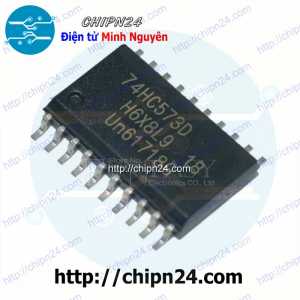 IC Dán 74HC573 SOP-20 7.2mm (SMD) (74HC573D 74573) (IC 8 chốt D)
