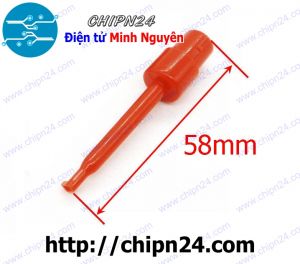 (F107) Móc Lớn Đỏ - Móc kẹp Test nguồn màu Đỏ loại Lớn