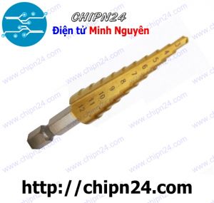 (Q96) Mũi khoan bậc 3-12mm (Mạch điện tử, PCB)