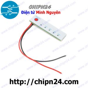 Mạch báo dung lượng pin 3S, pin 12V, acquy 12V có 5 led chỉ thị