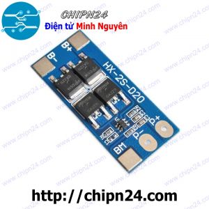 (F21.7) Mạch sạc bảo vệ pin 18650 2 cell 20A
