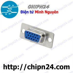 [F29] DB15 Cái Thẳng (3 hàng chân) cổng VGA (Hàn Dây)