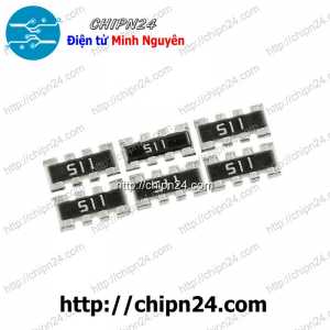 [25 con] (K389) Trở Băng 0603x4 510R (0603 8P4R)