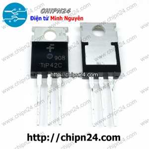 Transistor TIP42C TO-220 PNP 6A 100V (TIP42)