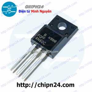 Mosfet 4N60 TO-220F 4A 600V Kênh N (FQPF 4N60C FQPF4N60C)
