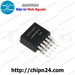 IC Dán LM2576HVS-5V TO-263 (SMD) (Input 4V-60V) (LM2576 2576) (IC Nguồn Giảm áp Buck Power)