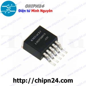 IC Dán LM2576HVS-12V TO-220-5 (SMD) (Input 4V-60V) (LM2576HVS-12 LM2576 2576) (IC Nguồn Giảm áp Buck Power)