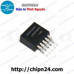 IC Dán LM2576HVS-ADJ TO-263 (SMD) (Input 4V-60V) (LM2576 2576) (IC Nguồn Giảm áp Buck Power)