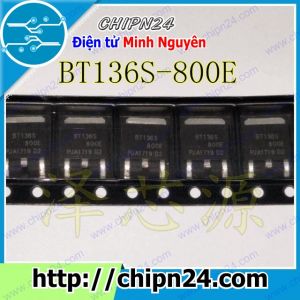 Triac Dán BT136S-600E TO-252 4A 800V (SMD) (BT136-600 BT136)