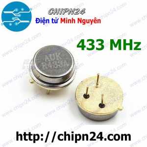 (K341) Thạch anh RF 433M tròn (433MHz 433)