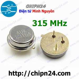 (K341) Thạch anh RF 315M tròn (315MHz 315)