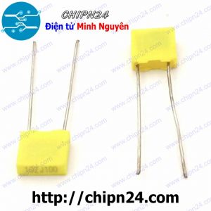 (K268) Tụ kẹo vàng 102J 100V (5MM) (102 1nF 0.001uF)