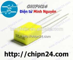 Tụ kẹo vàng 105J 100V (5MM) (105 1uF)