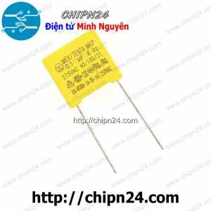(F239) Tụ hộp 104 275VAC 10mm (0.1uF MEX/TENDA MKP K X2 40/100/21)