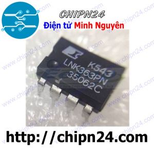 (DT) IC LNK363PN DIP-7 Hàng Tốt (LNK363 LNK 363) (AC/DC Converters 4.7W 85-265 VAC 7.5W 230 VAC)