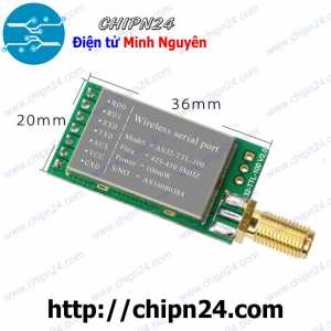 [E77] Mạch thu phát RF UART Lora SX1278/SX1276 433Mhz 3000m