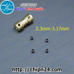 (K69) Khớp Nối Trục Đồng Nhỏ 2.3mm-3.17mm