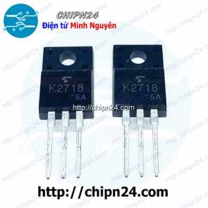 [KT1] Mosfet K2718 TO-220 2.5A 900V Kênh N (2SK2718 2718)