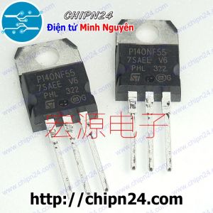 (KT1) Mosfet 140NF55 TO-220 80A 55V Kênh N (P140NF55 STP140NF55)