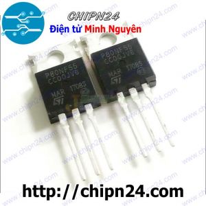 (KT1) Mosfet 80NF55 TO-220 80A 55V Kênh N (P80NF55)