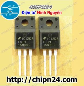 Mosfet 15N60 TO-220F 15A 600V Kênh N (FQPF 15N60C FQPF15N60C)