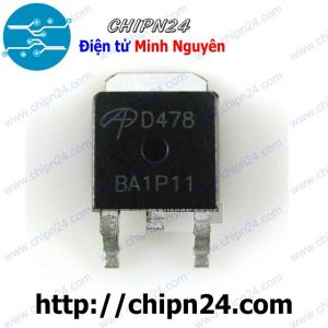 (SOP) Mosfet Dán AOD478 TO-252 Hàng Tốt 11A 100V Kênh N (SMD) (D478 478)