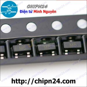 [25 con] (G10.1) Transistor Dán S9015 (M6) SOT-23 PNP 100mA 45V (SMD) (9015)