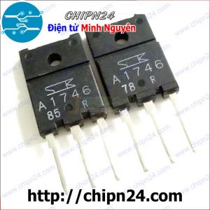 [KT1] Transistor A1746 TO-3P PNP 12A 70V (2SA1746 1746)