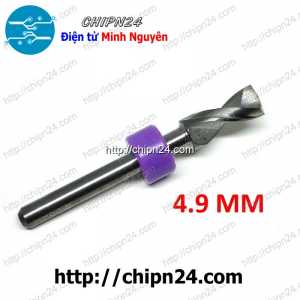 Mũi khoan mạch in CNC 4.9mm (Mạch điện tử, PCB)