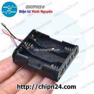(C3) Hộp Đế pin 3 viên AA