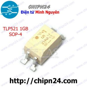 Opto Dán TLP521-1GB SOP-4 Trắng (SMD) (IC cách ly quang Opto)