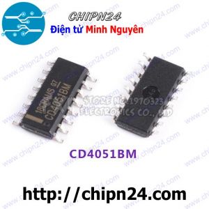 (SOP) IC Dán CD4051 SOP-16 (SMD) (CD4051BM 4051)