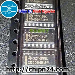 (SOP) IC Dán CD4094 SOP-16 (SMD) (CD4094BM 4094)