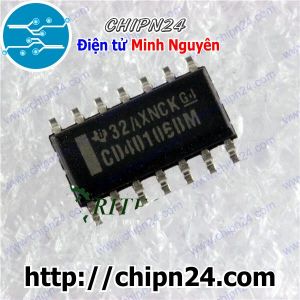 (SOP) IC Dán CD40106 SOP-14 (SMD) (CD40106BM 40106)