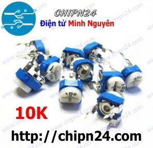 (K366) Biến trở cúc áo RM065 10K 103 (Biến trở tam giác 103)