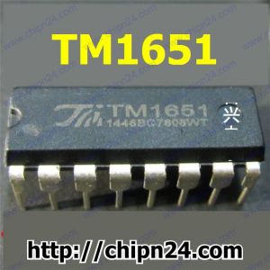 (DT) IC TM1651 DIP-16 Hàng Tốt (1651)