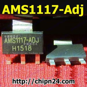 (SOP) IC Dán AMS1117-ADJ SOT-223 (SMD) (IC Nguồn)