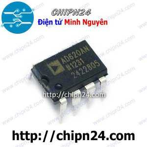 (DT) IC AD620 DIP-8 Hàng Tốt (AD620AN 620)