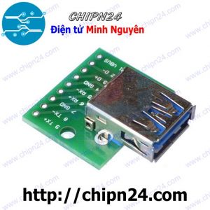 Đế chuyển Adapter USB 3.0 to DIP (PCB chuyển, Mạch chuyển)